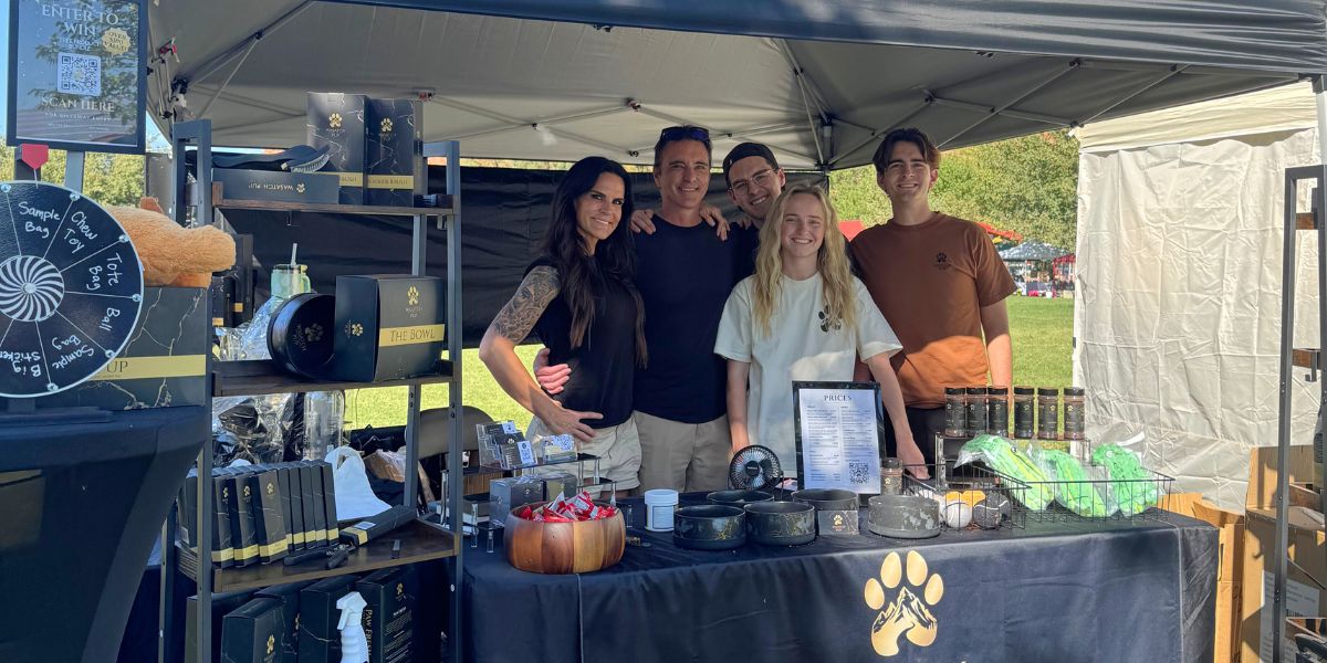 What to Expect seeing us at an in person Market or Event - Wasatch Pup