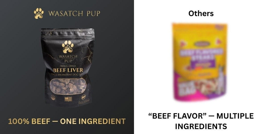 Single-Ingredient Dog Treats vs. Multi-Ingredient: Which One Is Better for Your Pup? - Wasatch Pup