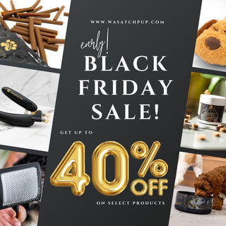 Early Black Friday 40% off on Pup Essentials!