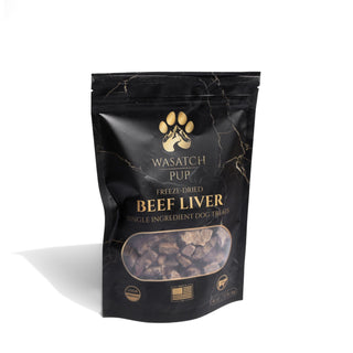 Freeze-Dried Beef Liver | Single Ingredient Dog Treats