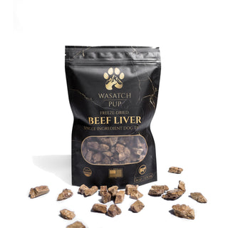 Freeze-Dried Beef Liver | Single Ingredient Dog Treats