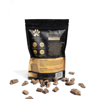 Freeze-Dried Beef Liver | Single Ingredient Dog Treats