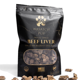 Freeze-Dried Beef Liver | Single Ingredient Dog Treats