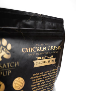 Freeze-Dried Chicken Crisps | Single Ingredient Dog Treats