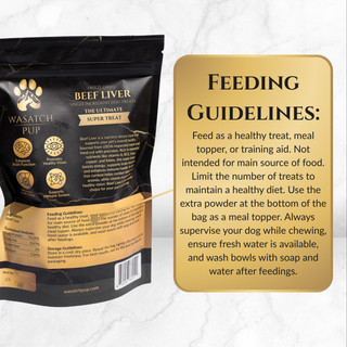 Freeze-Dried Beef Liver | Single Ingredient Dog Treats