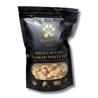 Freeze-Dried Alaskan Whitefish | Single Ingredient Dog Treats