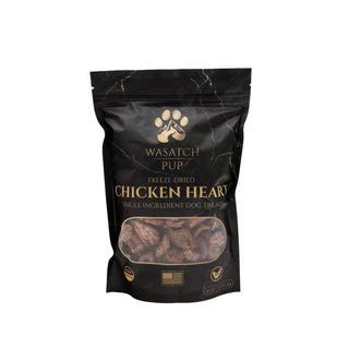 Freeze-Dried Chicken Heart | Single Ingredient Dog Treats