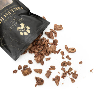 Freeze-Dried Chicken Heart | Single Ingredient Dog Treats