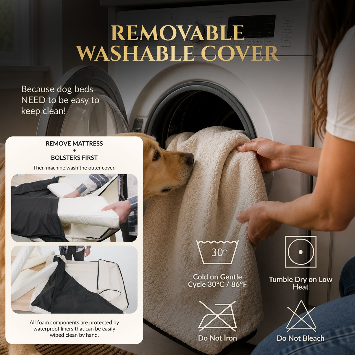 Luxury Orthopedic Dog Bed - Wasatch Pup