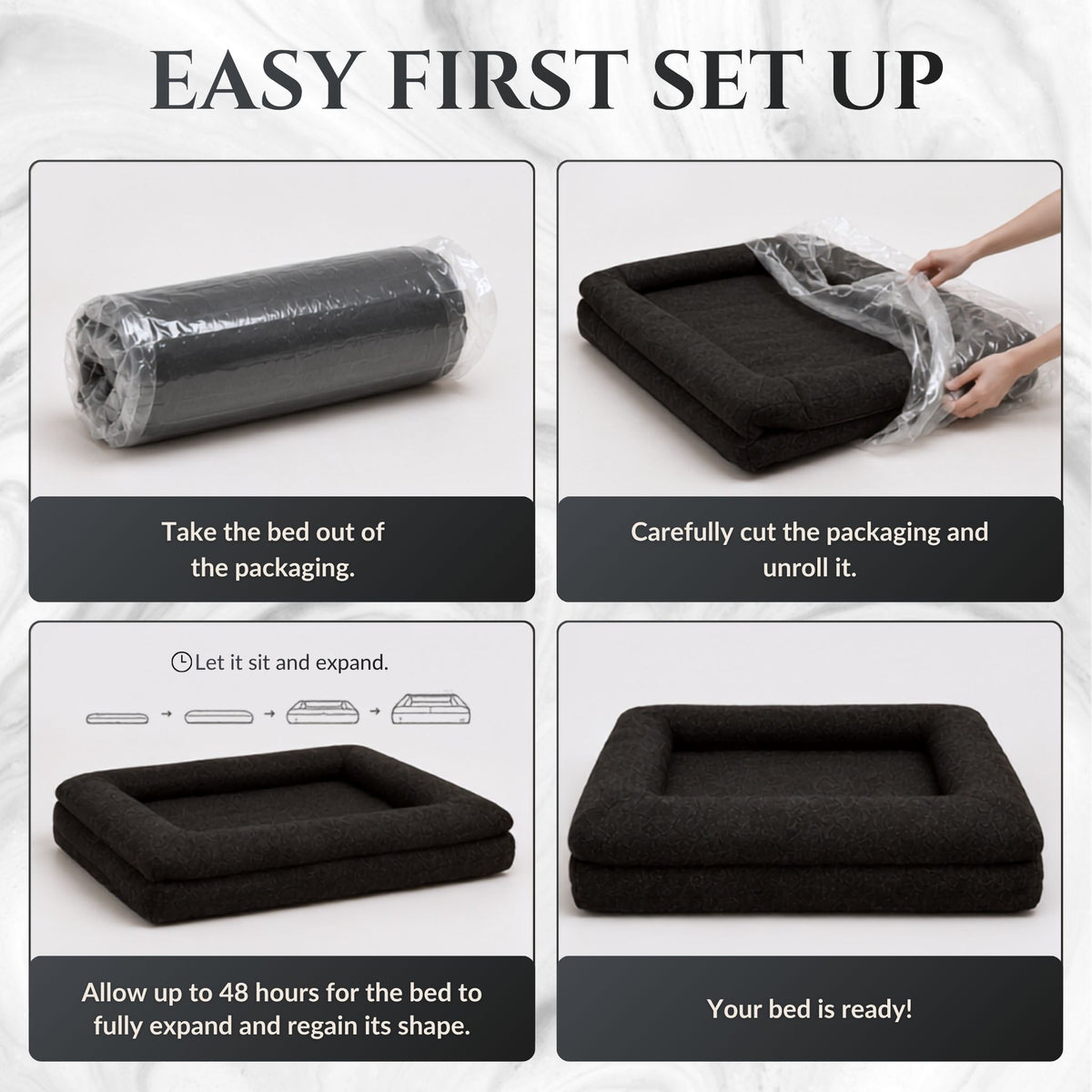 Luxury Orthopedic Dog Bed - Wasatch Pup