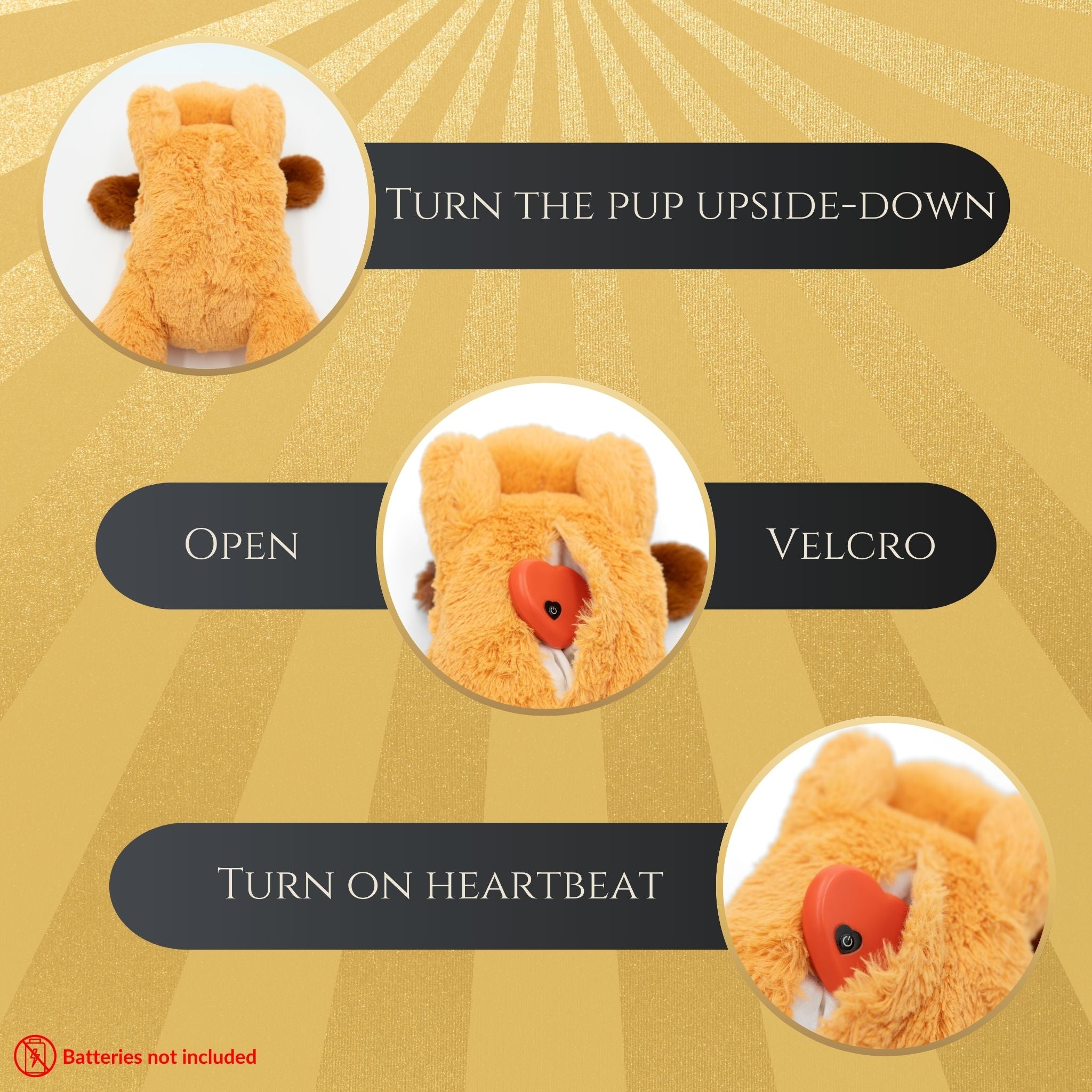 Zen Pup w/Anxiety Reducing Heartbeat